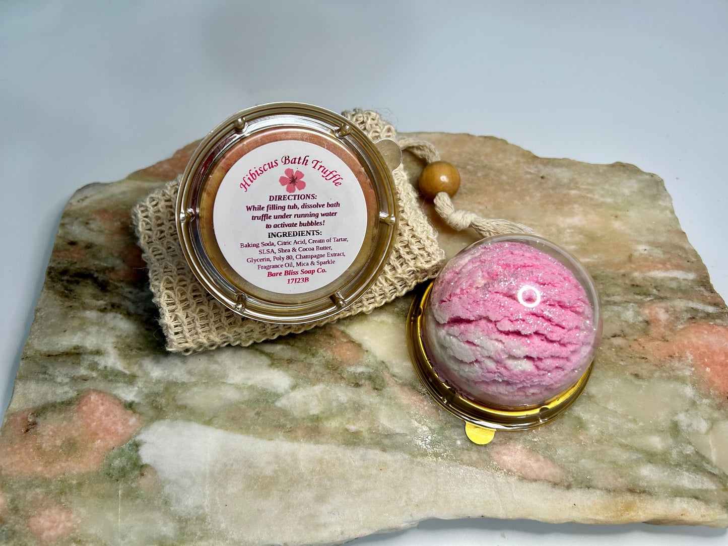 Hibiscus Bath Truffle