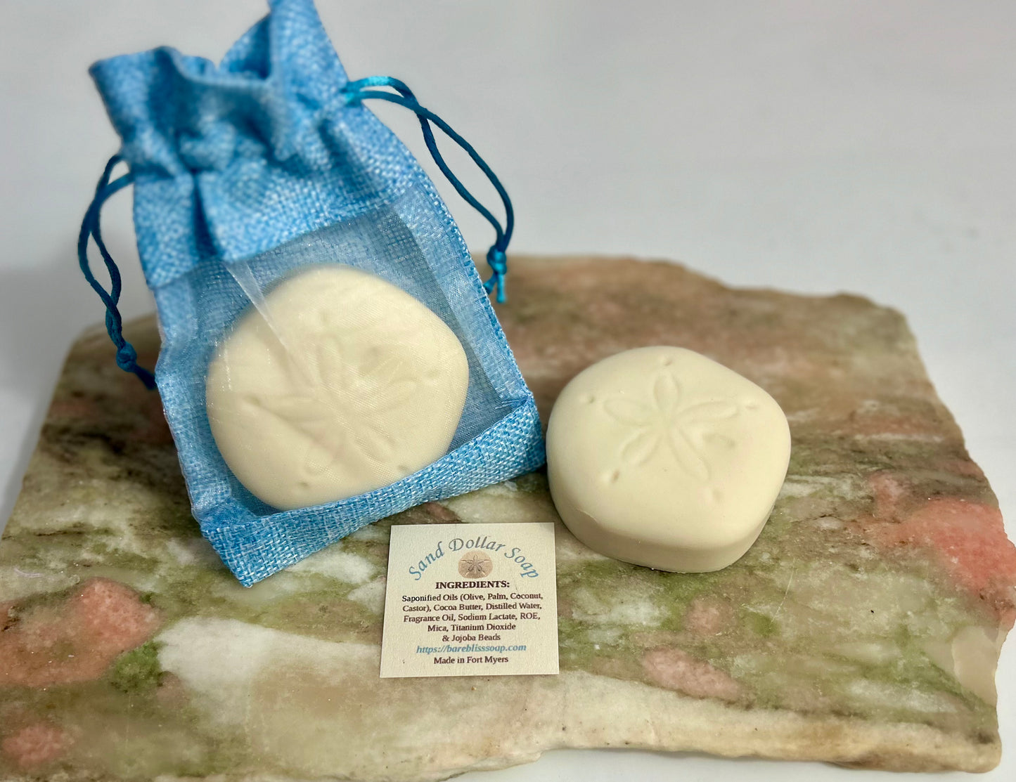 Sand Dollar Jojoba Bead Soap