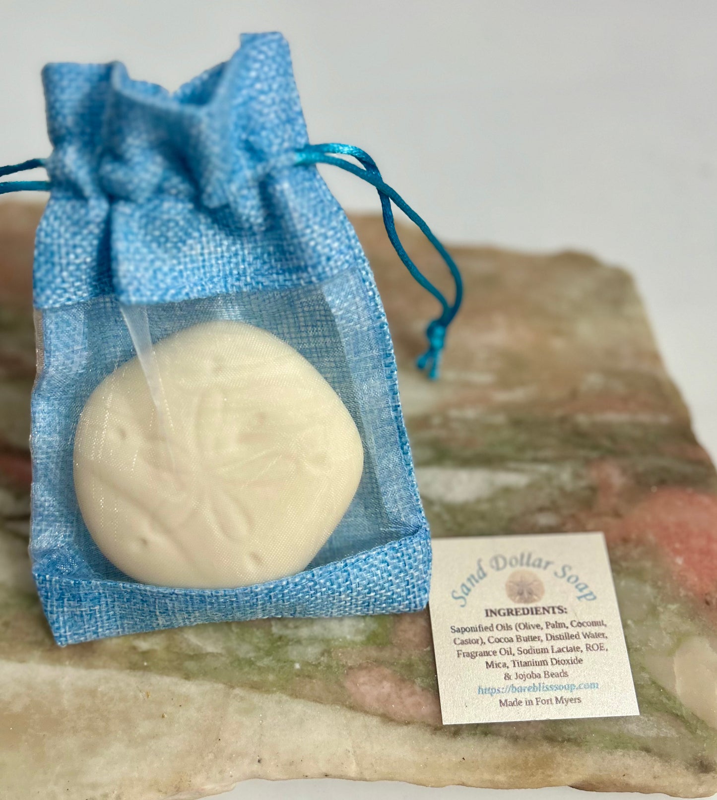 Sand Dollar Jojoba Bead Soap