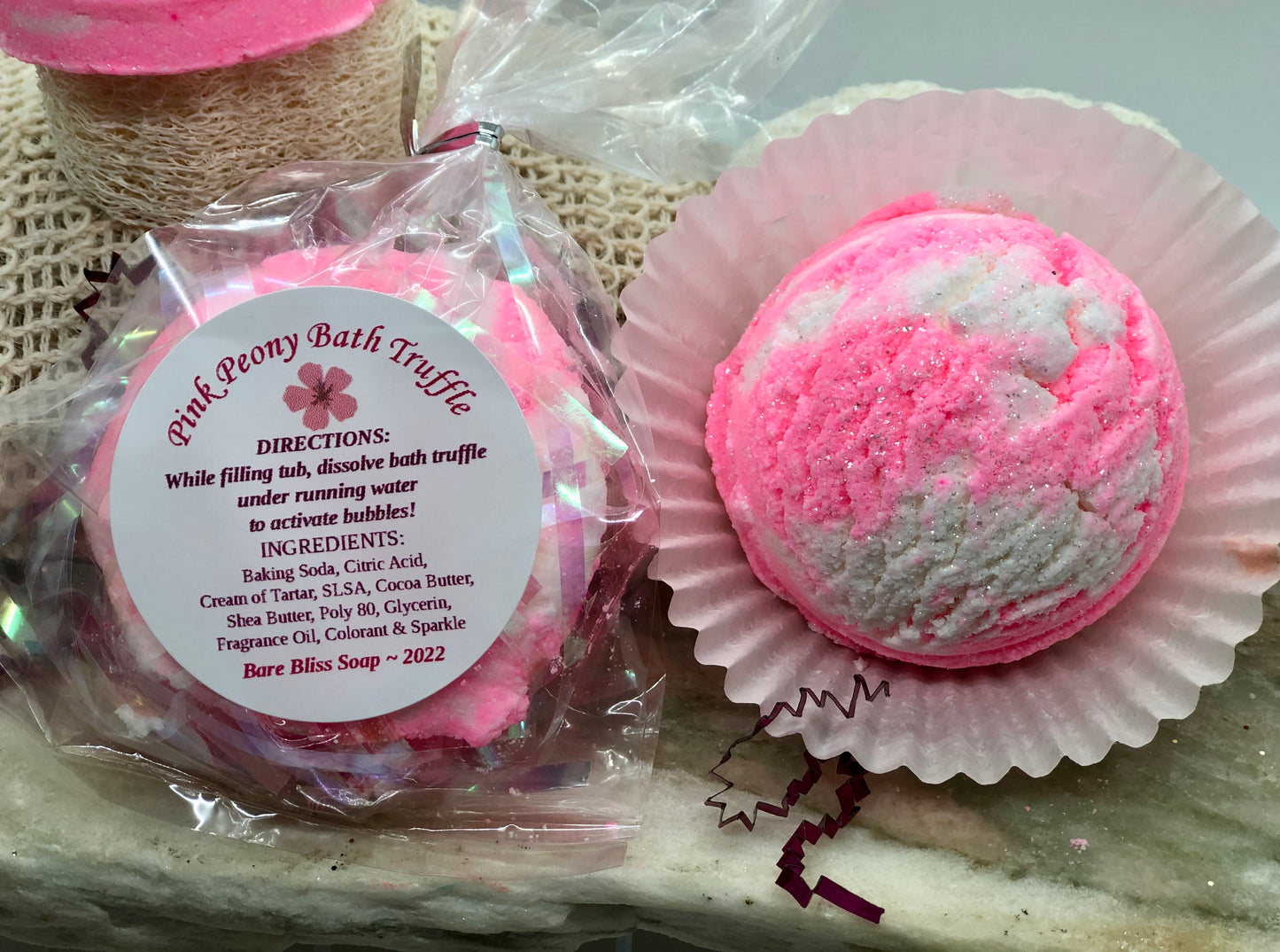 Hibiscus Bath Truffle