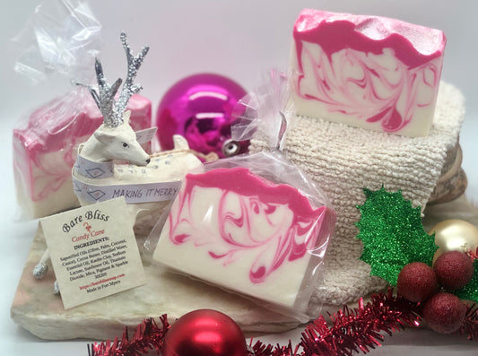 Candy Cane Soap